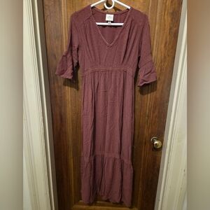 Knox Rose Bohemian Dress- Size Medium
